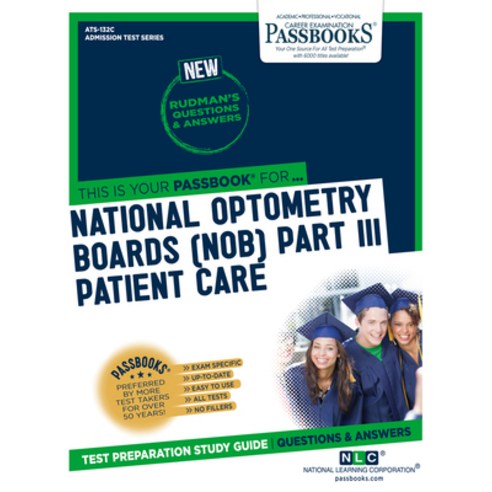 (영문도서) National Optometry Boards (Nob) Part III Patient Care Paperback, Passbooks, English, 9781731869043