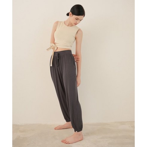 CONCHWEAR 콘치웨어 플레인 모달 조거 팬츠 (차콜) Plain Modal Jogger Pants (Charcoal)