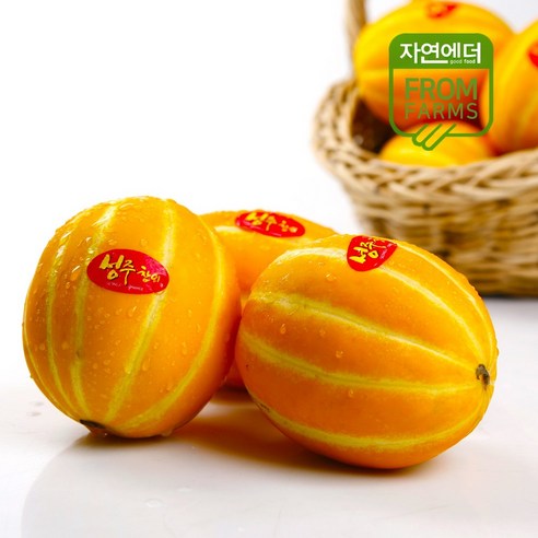 성주 꼬마 참외 1kg(6~9과)X2봉, 2개