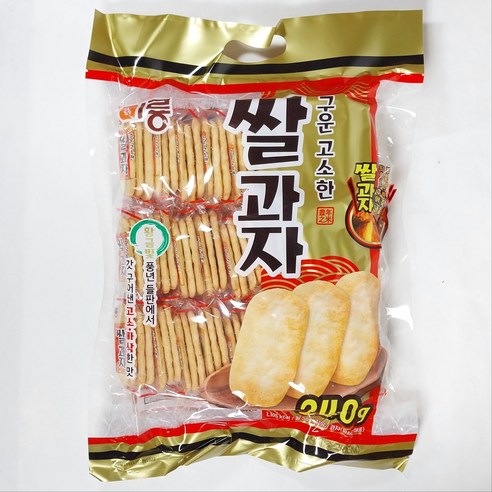 미룡 구운 고소한 쌀과자 240g (무료배송), 240g, 1개