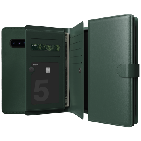 5세컨즈 갤럭시 S10 플러스 핸디 지갑 다이어리 케이스