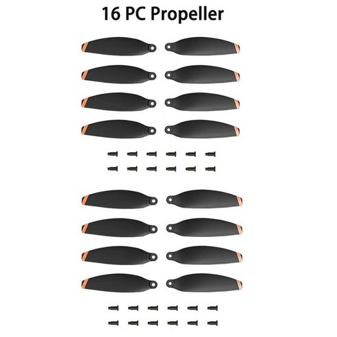 DJI 미니 2 SE 교체용 프로펠러 예비 부품 드론 액세서리 저소음 고탄성 블레이드 날개, 16 pc