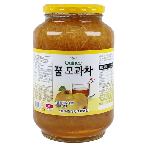 자연톡 고흥 꿀 모과차 모과청 과일 차 청