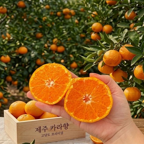 제주 카라향 제철 감귤 산지직송, 1박스, 3kg (실2.5)