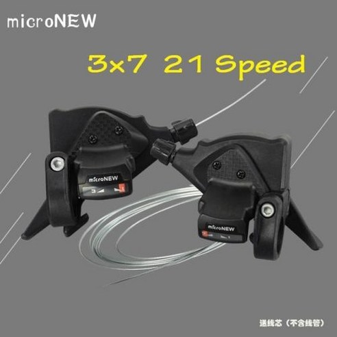 변속기 MicroNEW-자전거 후면 프론트 시프터 시프트 레버 7/8/9/10/11 단 MTB 산악 자전거 도로 부품 마이크로시프트, [10] 3x9 27 Speed, 1개