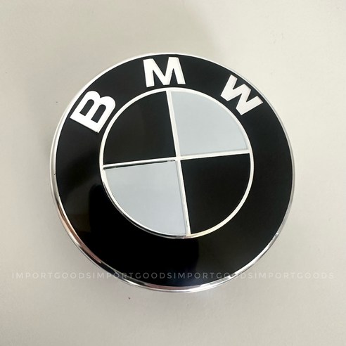 BMW 휠캡 G바디 56mm 블랙 화이트 클립형 1대분 4개세트, 4개 bmw순정악세사리 Best Top5