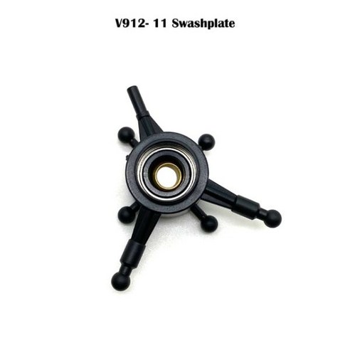 Wltoys V912 RC 헬리콥터 액세서리 블레이드 기어 브러시리스 모터 플라이바 로드 로터 헤드 캐노피 ESC 보드 서보 부품용, CHINA, Swashplate
