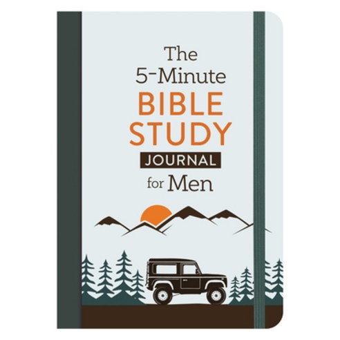The 5-Minute Bible Study Journal for Men Paperback, Barbour Publishing