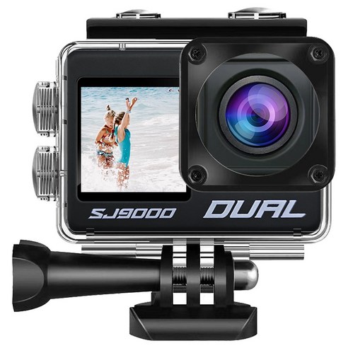 에이스원 SJ9000 DUAL: 라이딩의 즐거움과 안전을 책임지는 듀얼 스크린 액션캠