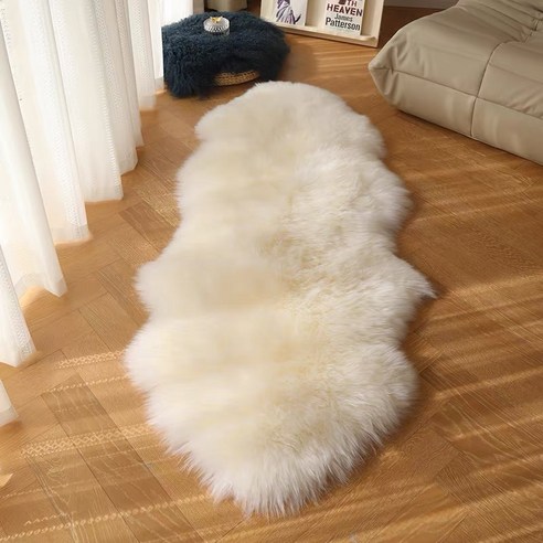 고급스러움과 편안함을 갖춘 호주산 리얼 가죽 퍼 카펫