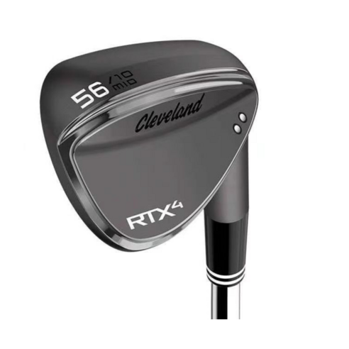 Cleveland RTX4 클럽 샌드 웨지 CS, 블랙사틴, 블랙사틴