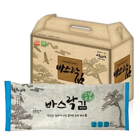 [서천서래야]바스락반장김 16봉(무조미구운김) x 1세트