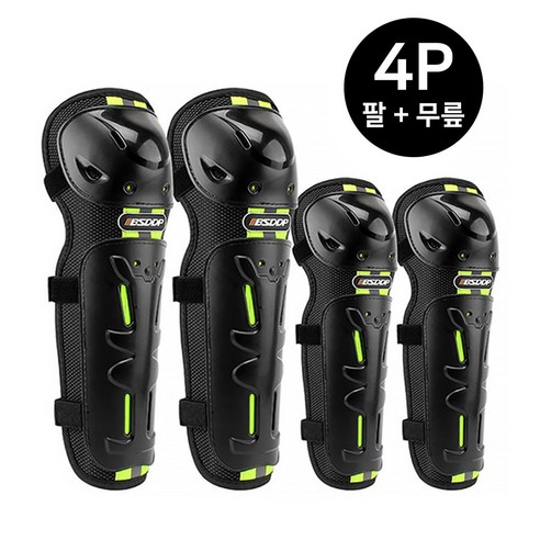 와이든 오토바이 보호대 프로텍터 무릎 팔꿈치 바이크 라이더 보호 안전 장비 장구, 1개