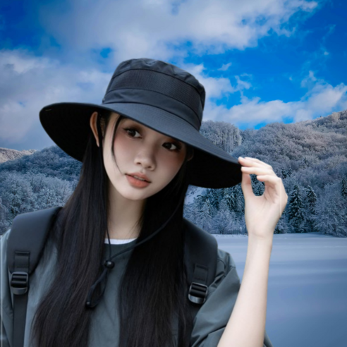 햇빛으로부터 보호하는 필수 액세서리, 비쇼리안 자외선 차단 모자