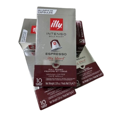 풍부한 맛, 부드러운 질감, 편리한 캡슐 포장의 네스프레소 호환 커피