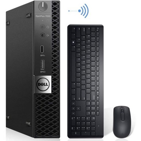 Dell 델 Optiplex 7050 마이크로 데스크톱 PC Intel Quad Core i76700T 2.80Ghz 16GB DDR4 256GB NVMe M.2 SSD AX2