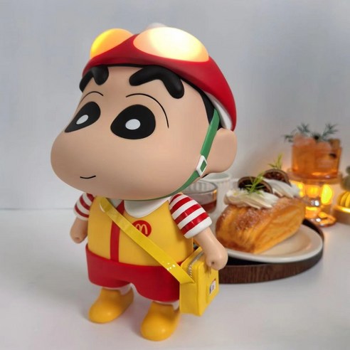 어른이의 마음을 사로잡는 추억 소환템! 맥도날드 짱구 무드등 솔직 리뷰 짱구대형피규어