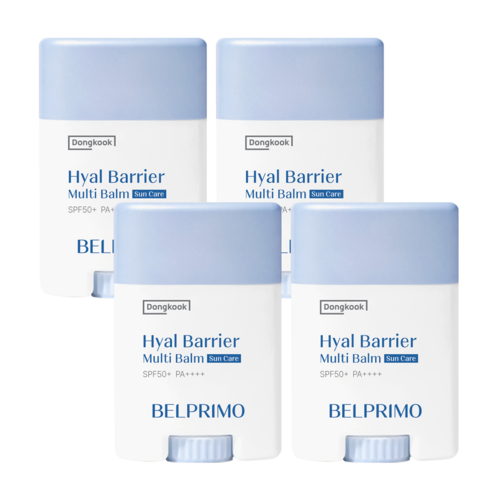 벨프리모 히알 베리어 멀티밤 SPF50+ PA++++, 19.5g, 4개
