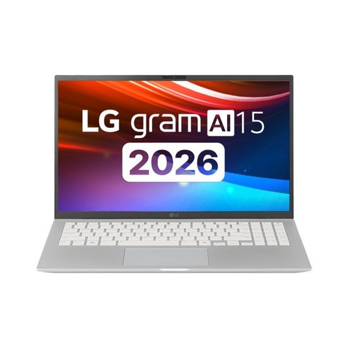 LG전자 2026 그램 AI 15 라이젠 AI 400 시리즈 방문설치, 실버, 256GB, 16GB, Free DOS, 15ZD95U-GX56K