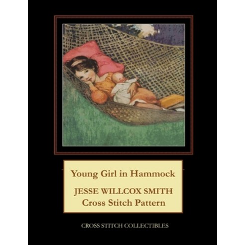 Young Girl in Hammock: Jesse Willcox Smith Cross Stitch Pattern Paperback, Independently Published, English, 9798674819219