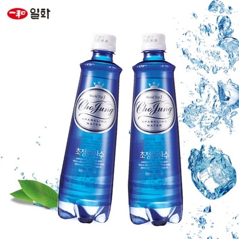 초정탄산수 플레인 500ml 5개