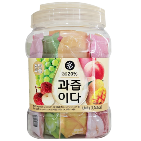 NEW 과즙이다 젤리 1680g (28입), 1개, 1.68kg