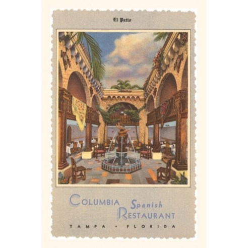 (영문도서) Vintage Journal Columbia Spanish Restaurant Tampa Florida Paperback, Found Image Press, English, 9781669519669