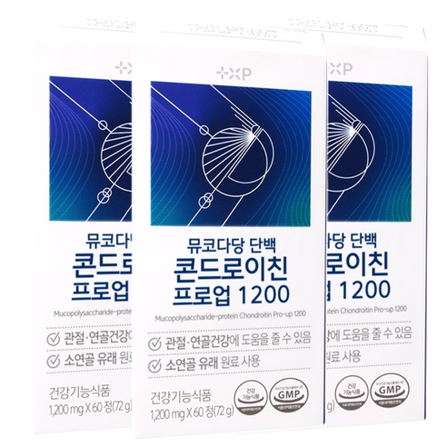 관절 연골 건강 무릎 과 손목 관절을 자주 사용 손가락 허리 관절 불편함이 있으신 분 소연골 콘드로이틴 1200, 3개, 60정