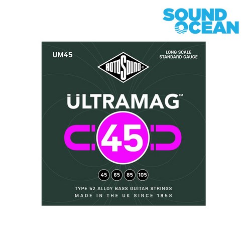 로토사운드 4현 베이스 기타 스트링, UM45 Ultramag Bass