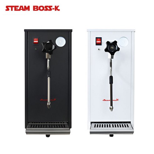 [STEAM BOSS] 스팀보스K 카페 스팀 디스펜서 물통형 설치x, 화이트