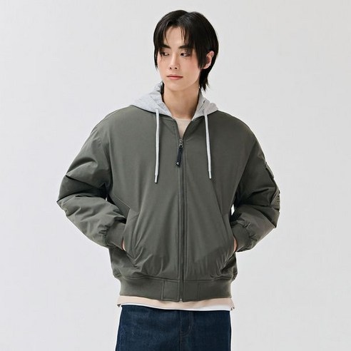 체이스컬트 공용 패딩 항공점퍼 DFRU4121C0V_P370311798