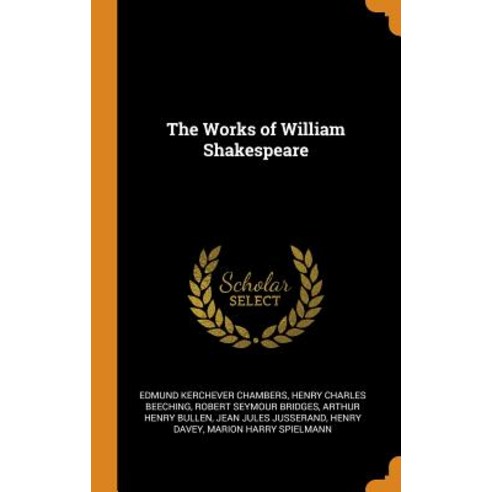 (영문도서) The Works of William Shakespeare Hardcover, Franklin Classics Trade Press, English, 9780343885953