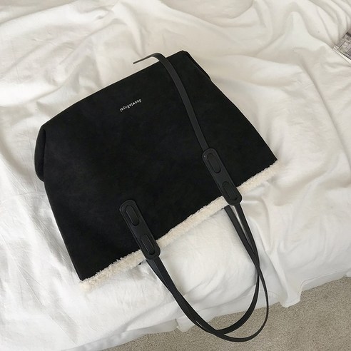 여성용 가방 대용량 가방 2020 뉴 트렌드 레드 샌드 트랩 미니 디자인 양털 쇼핑백