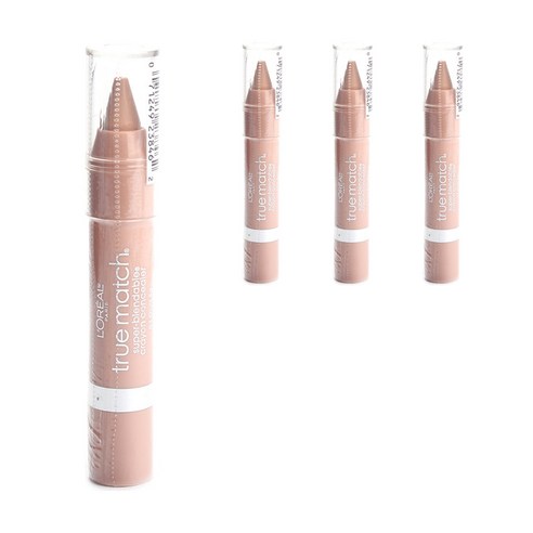 로레알파리 트루 매치 크레용 컨실러, Light/Medium Warm, 4개