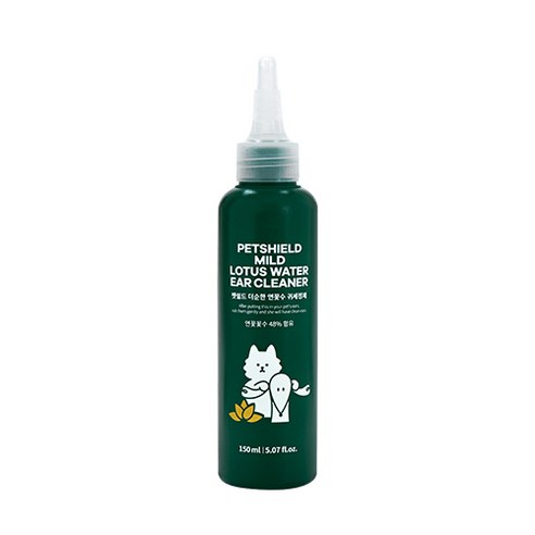 펫쉴드 계면활성제 무첨가 강아지 고양이 귀세정제, 150ml, 3개