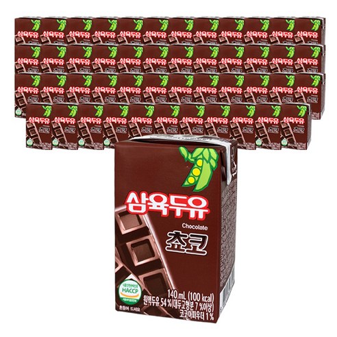 삼육두유 초코맛, 140ml, 48개