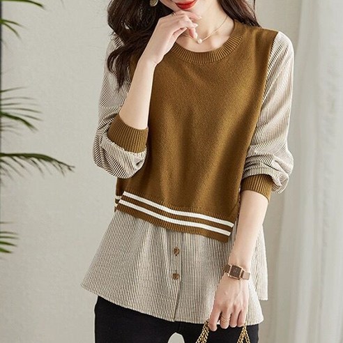 편안함, 스타일, 다양성을 제공하는 데일로엔 여성 투인원 니트