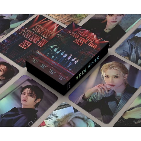 스트레이키즈 포카 포토카드 1박스(55장) 16종, 13.[홀로그램]5-STAR VER.3