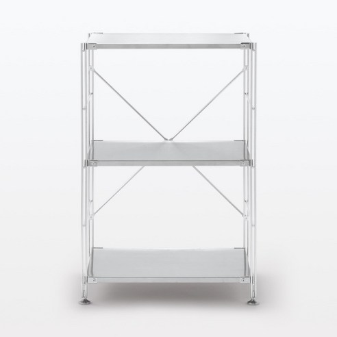 좁은 공간, 무인양품 철제 선반으로 깔끔하게!