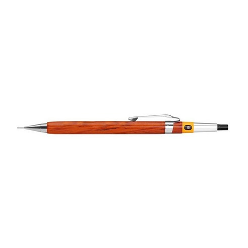 윤우드 샤프 그래프 실버(펜텔 메카니즘) 0.5mm, 코코볼로 0.5mm