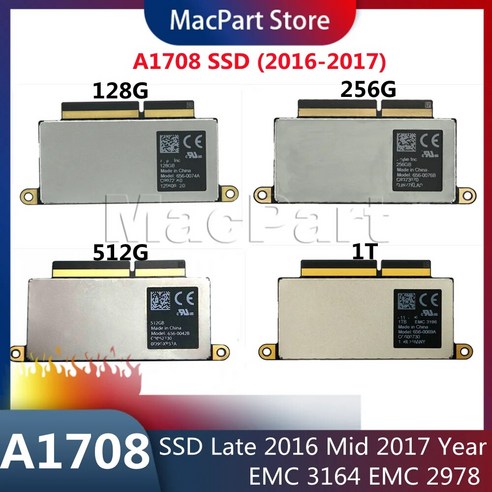 맥북 프로 레티나 13.3 인치 A1708 SSD OEM, 512GB OEM New