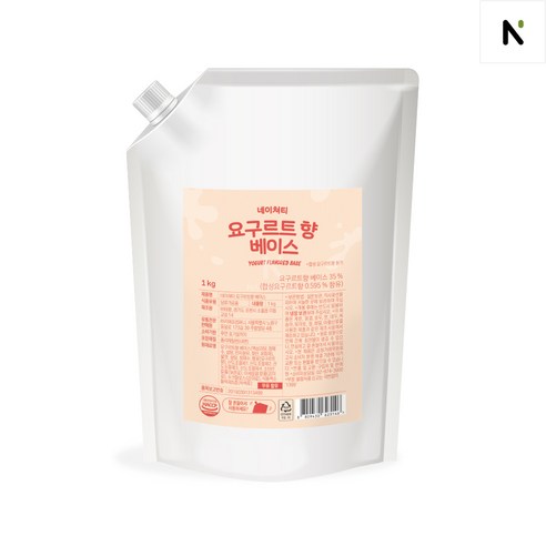 네이쳐티 요구르트향 베이스 1kg, 1개