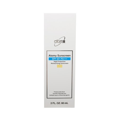 애터미 선크림 베이지 SPF50+ PA+++, 60ml, 2개