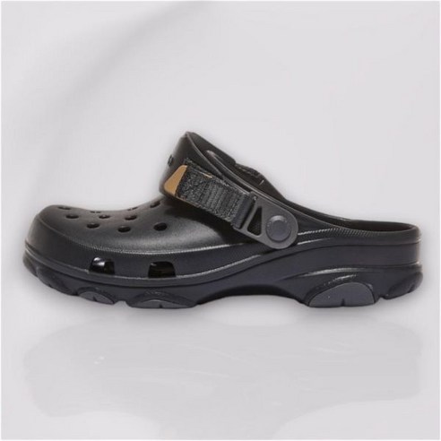 크록스 crocs 호환 580448 클래식 올 터레인 클로그 - BLACK CRS206340