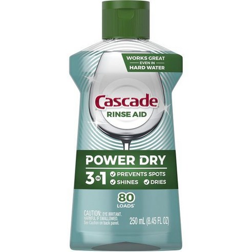 캐스케이드 Cascade 플래티넘 식기세척기 린스 8.45oz, 8.45 Fl Oz (Pack of 1), 1개