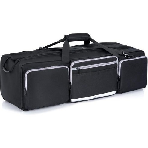 Tripod Bag Heavy Duty Carrying Case With Padded Divider Light Stand Dual Zipper For Tripods、Monopo, 30.7 x 9.4 x 9.8 IN