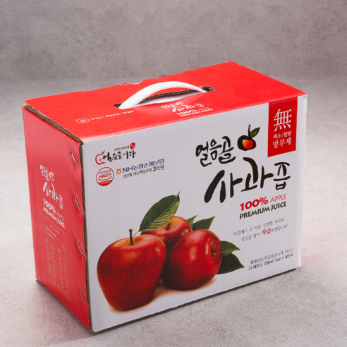 자연이 선사하는 달콤함, 신복농원 [복팜] 밀양얼음골사과즙으로 건강을 채우세요.