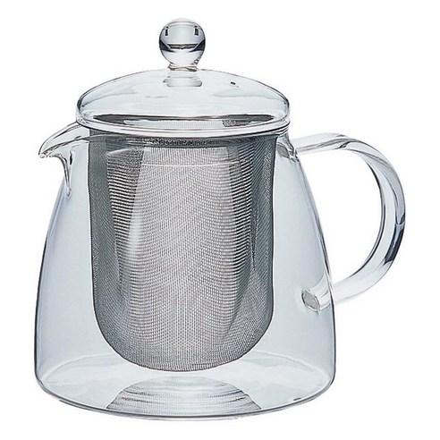 하리오 리프 티포트 퓨어 CHEN-70T, 클리어, 700ml