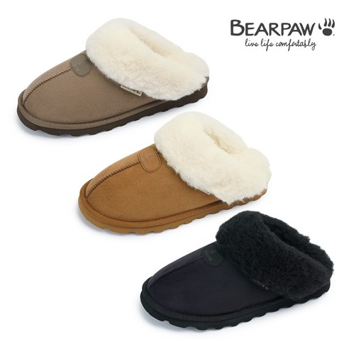 베어파우(BEARPAW) DIORA 양털슬리퍼 남성 3종 택1