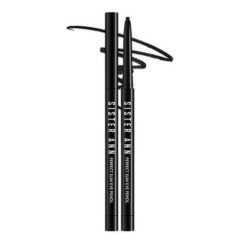 씨스터앤 퍼펙트 슬림 아이라이너 펜슬 0.5g, 01 블랙, 1개